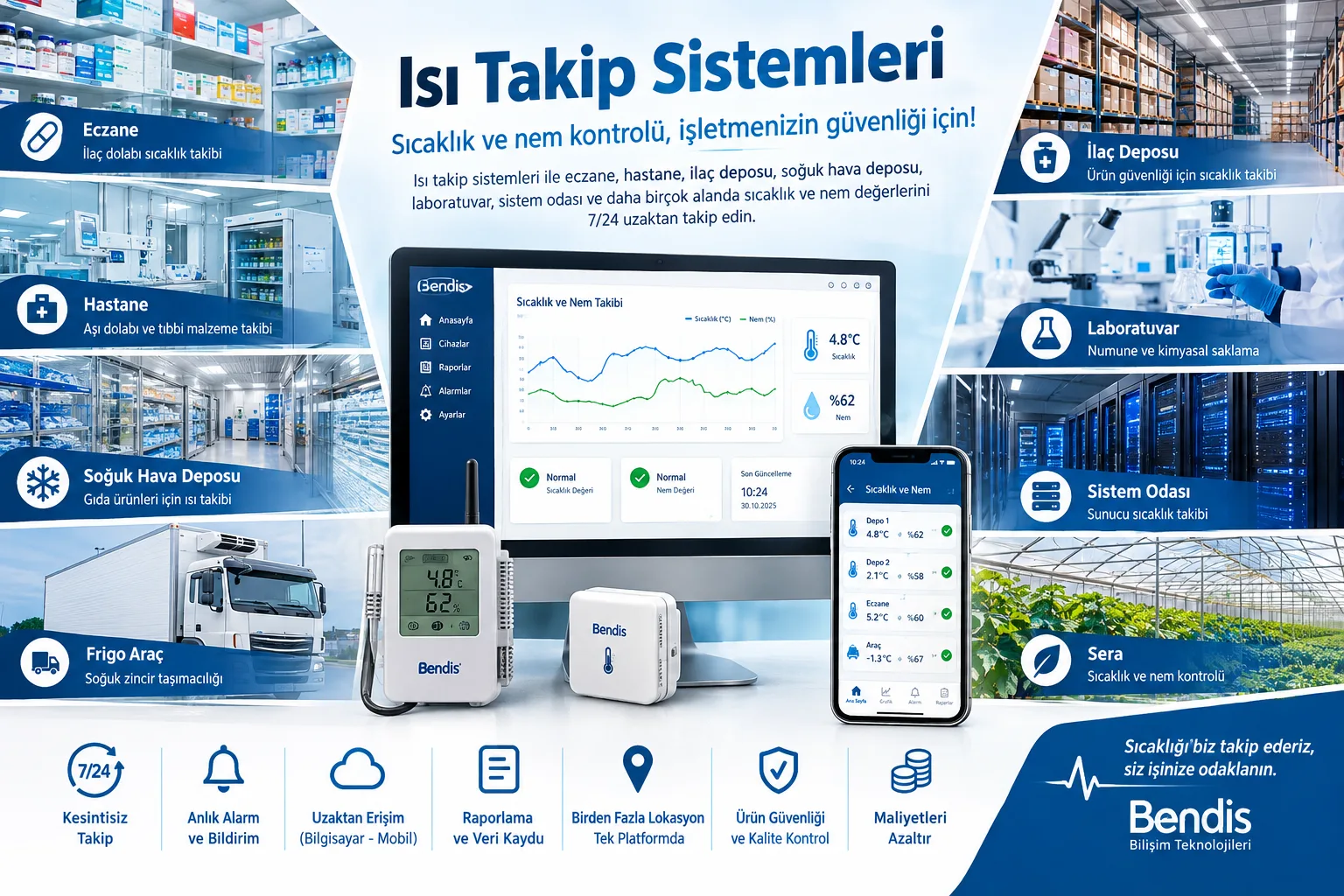 Isı Takip Sistemleri Nedir? Sıcaklık ve Nem Takibinin İşletmeler İçin Önemi